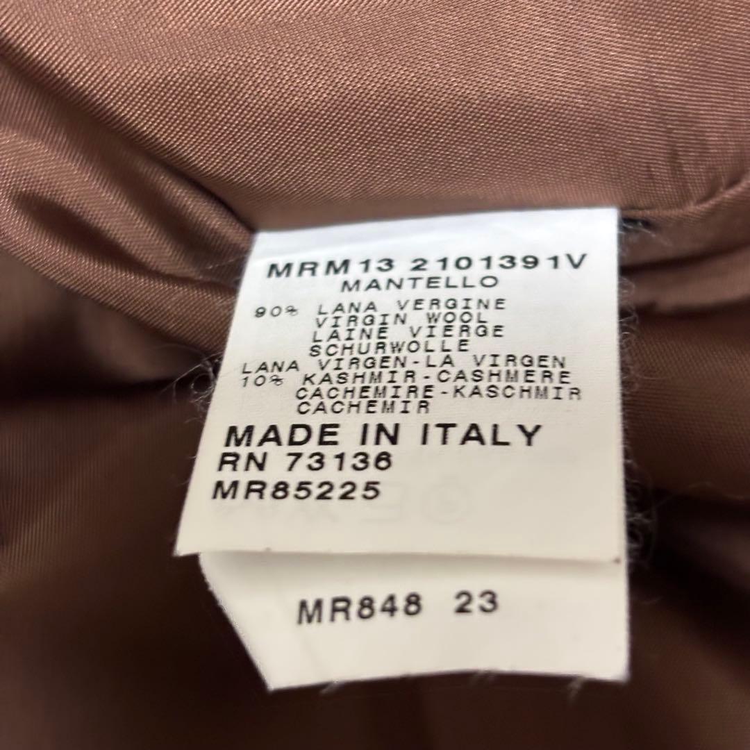 極美品】MARINA RINALDI カシミヤ ウール チェスターコート 13