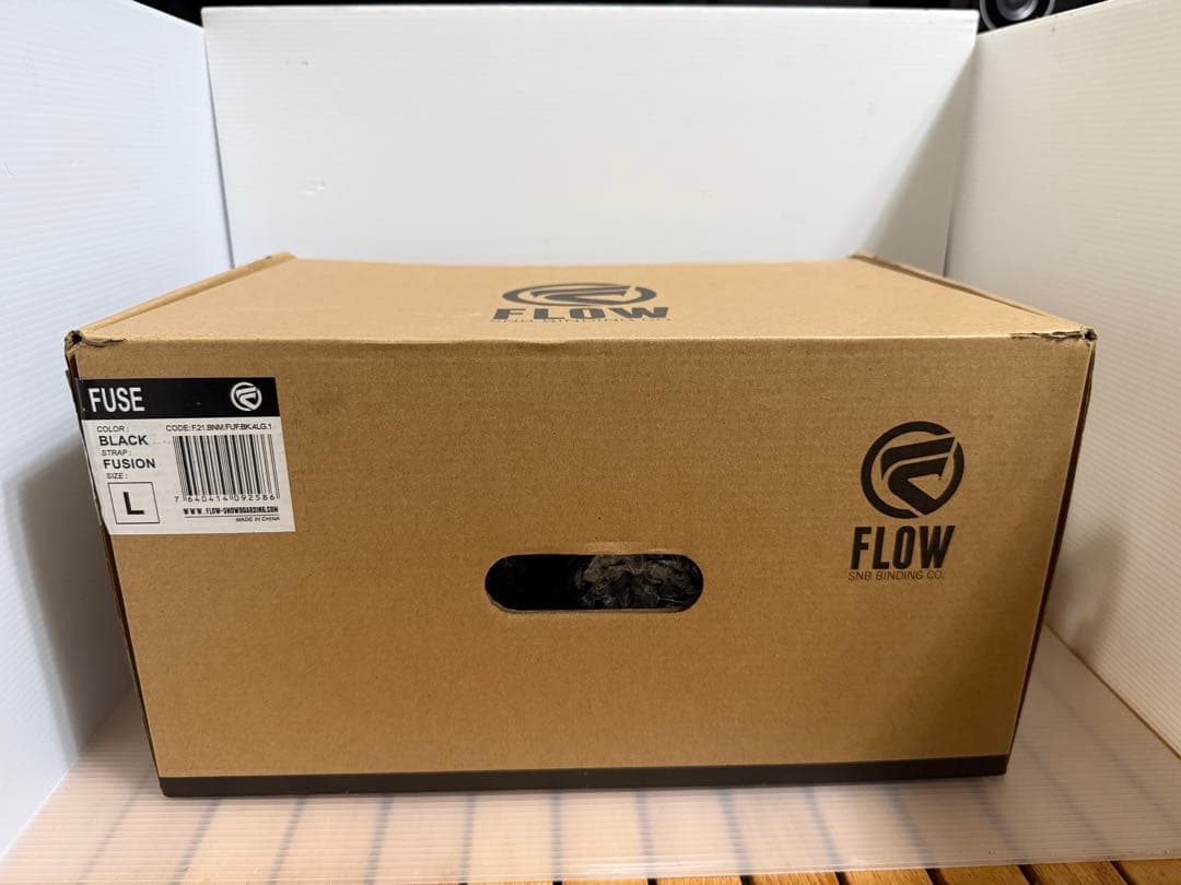 FLOW FUSE FUSIONビンディング sizeL NIDECKER