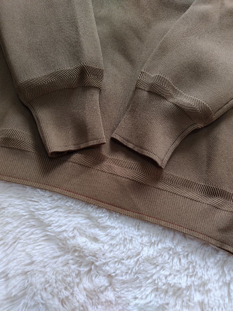 BRIEFING レディースゴルフウェア　クルーネックニット　キャメル　Mサイズ