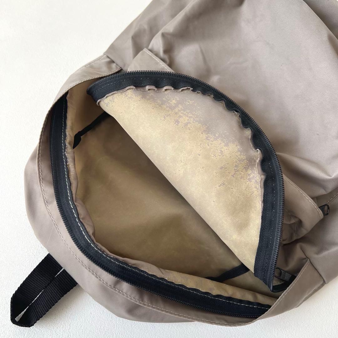 【フランス製】Herve Chapelierリュック グレーベージュ