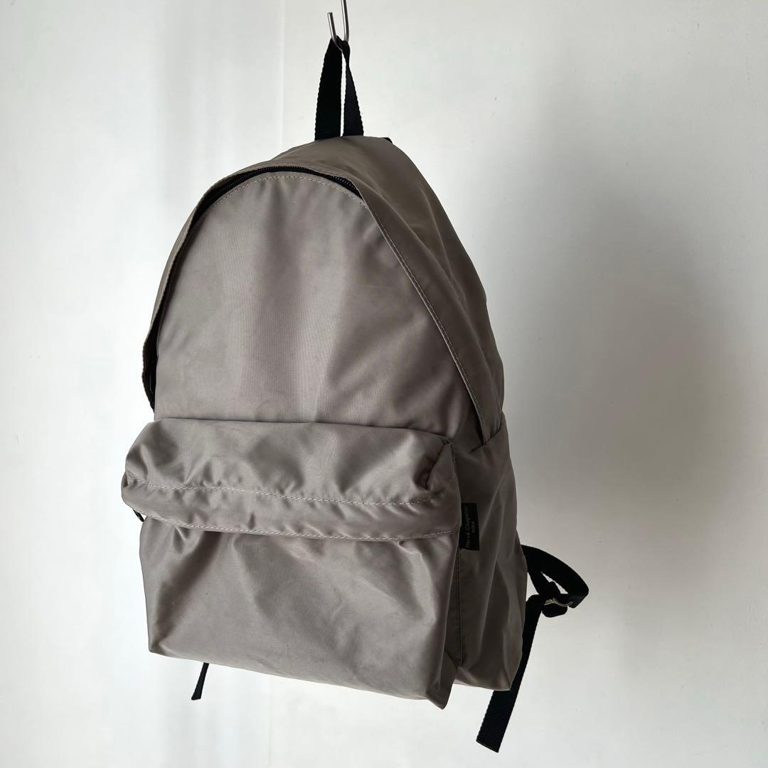 【フランス製】Herve Chapelierリュック グレーベージュ