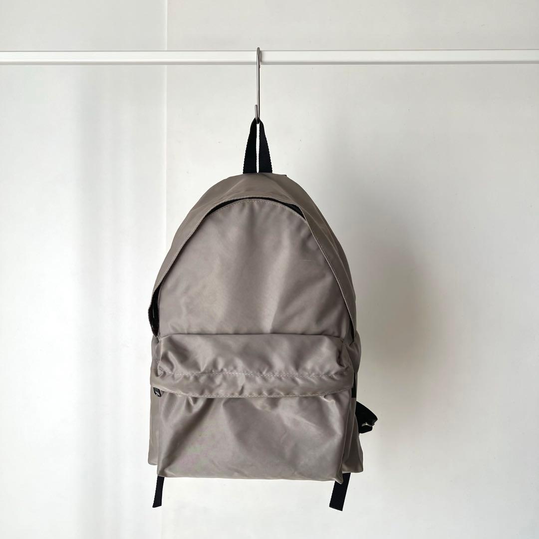 【フランス製】Herve Chapelierリュック グレーベージュ