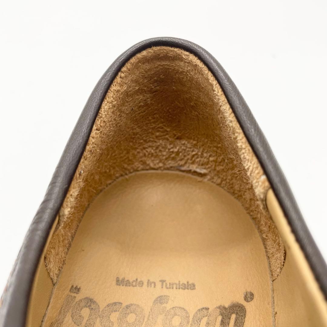 【極美品】jacoform ヤコフォーム コンフォートシューズ レザー 22.5