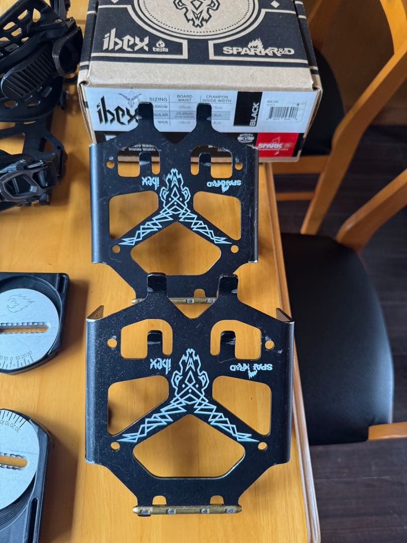 spark&Burton hitchhikerスノーボードビンディングセット ウィンター