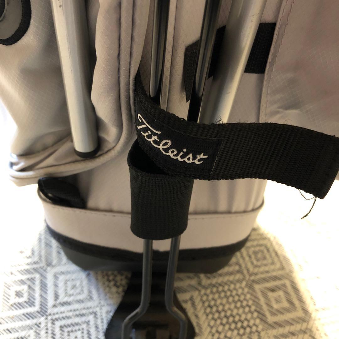【送料込み】廃盤希少品　超軽量　Titleist グレー キャディバッグ