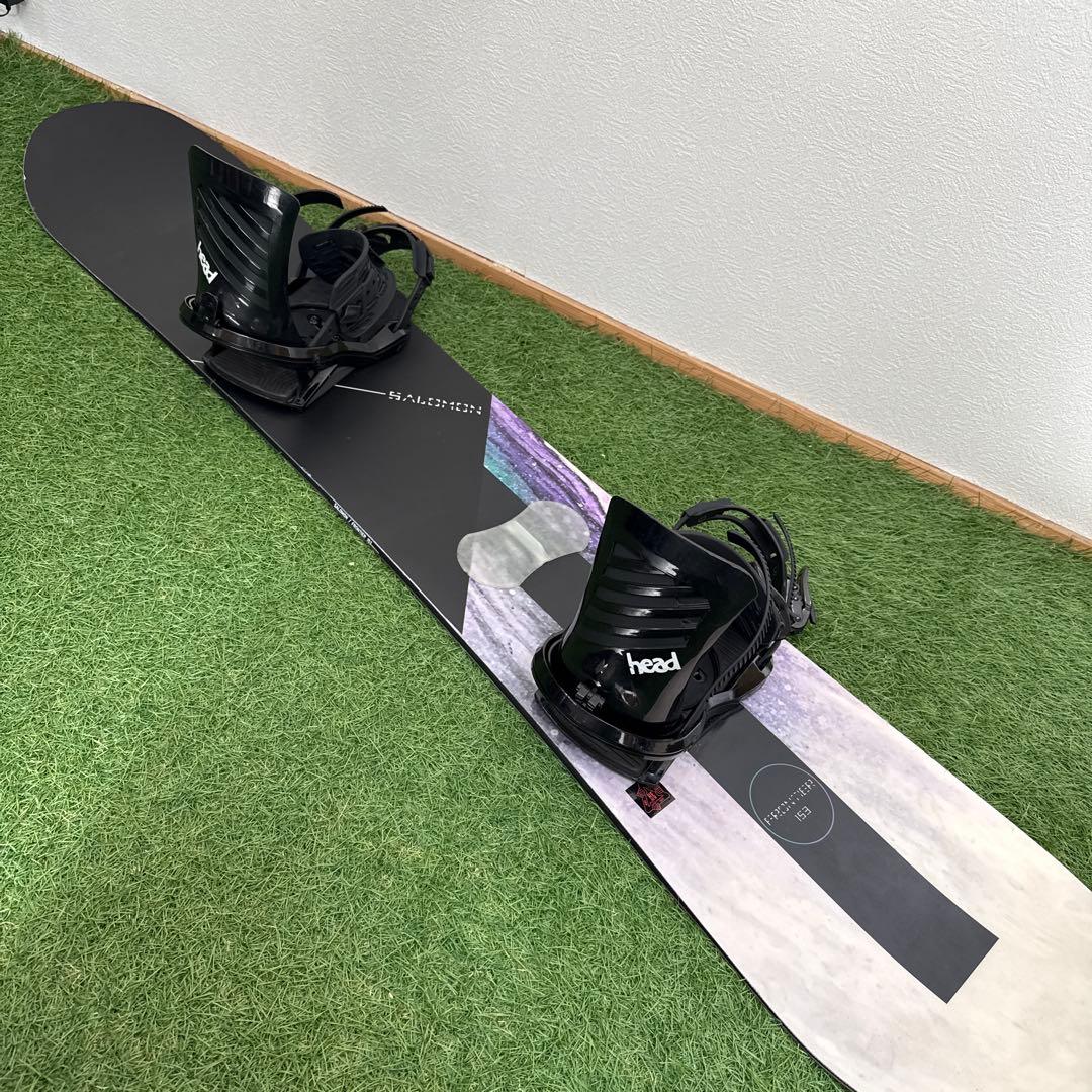 O25 SALOMON 153cm メンズスノーボードセット