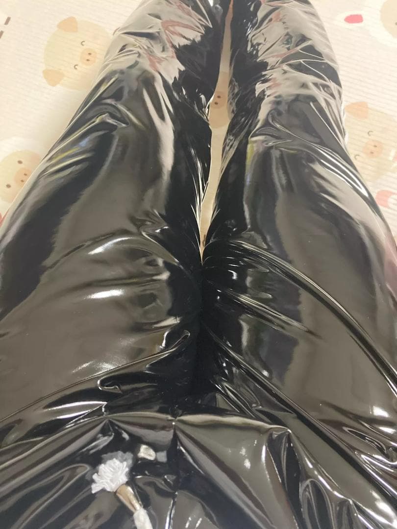 エナメル☆ウィンドブレーカー☆XL☆スーパーウェット光沢☆サウナスーツ☆汗出し