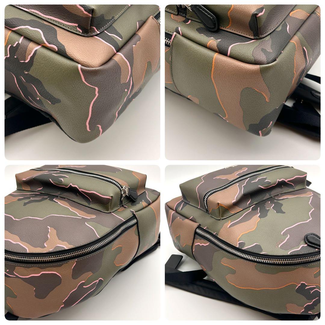 ✨極美品✨ COACH コーチ 迷彩 リュック カモフラージュ バックパック