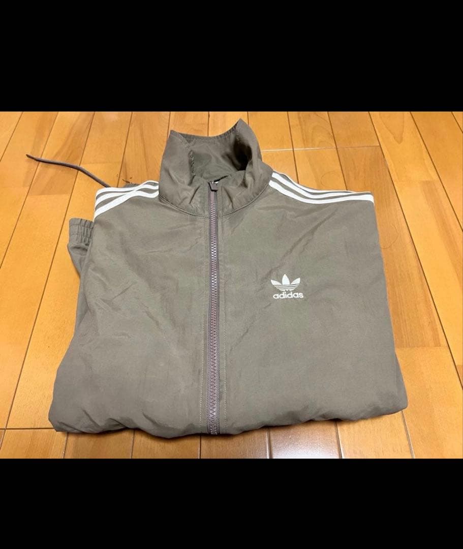 adidas ブラウン ファイヤーバードトラックスーツ　上下M