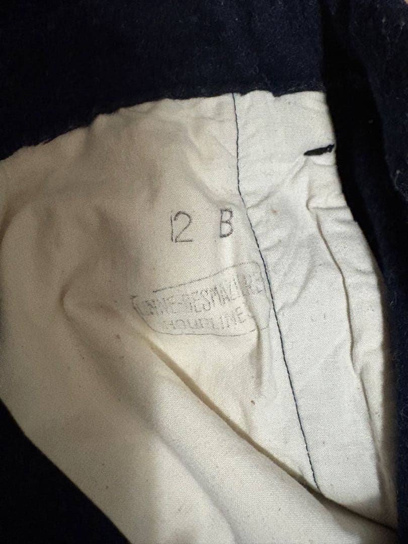 SSA フランス軍　ウールホスピタルパンツ 2B 40s