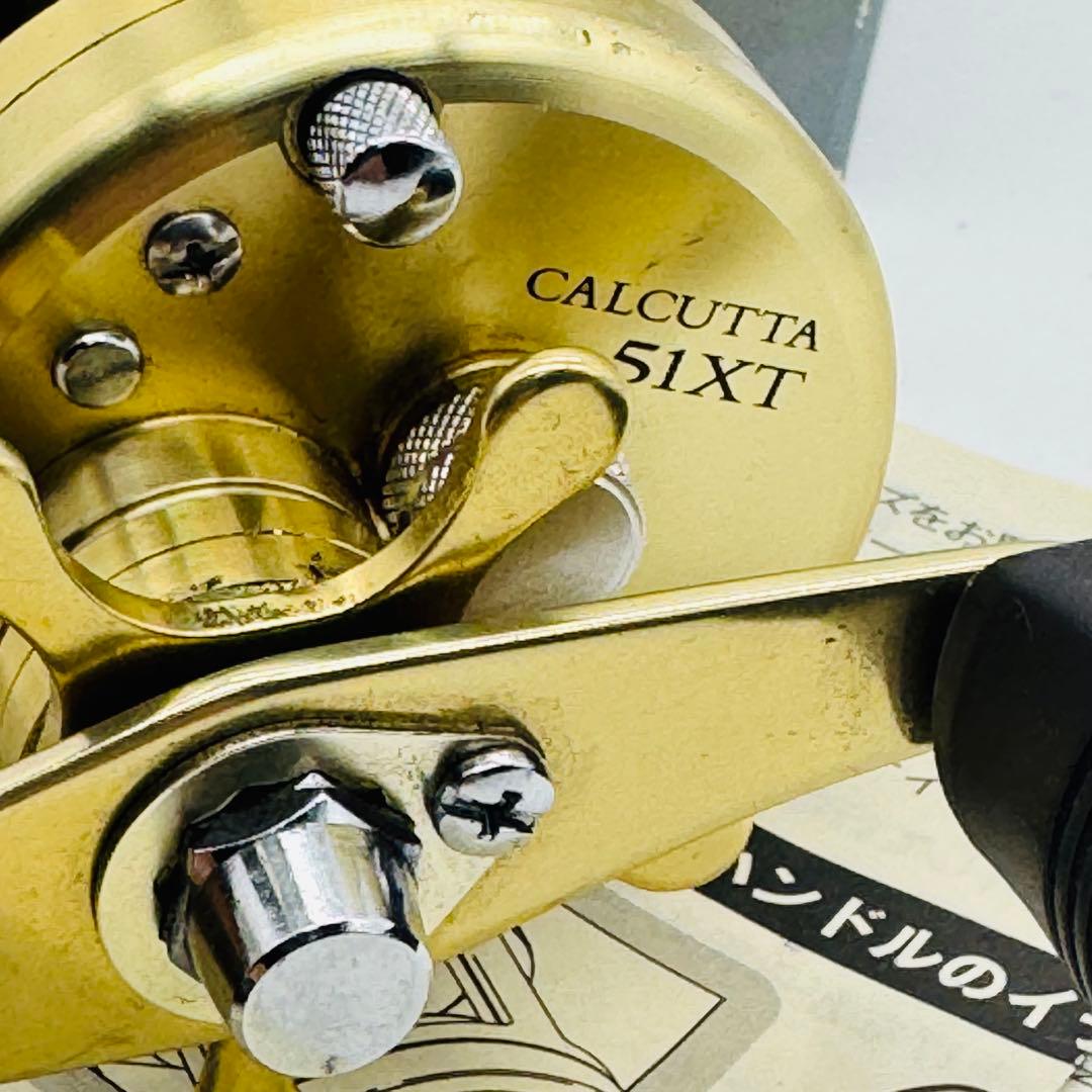 【機関良好】希少　シマノカルカッタ 51XT レフト　左巻き