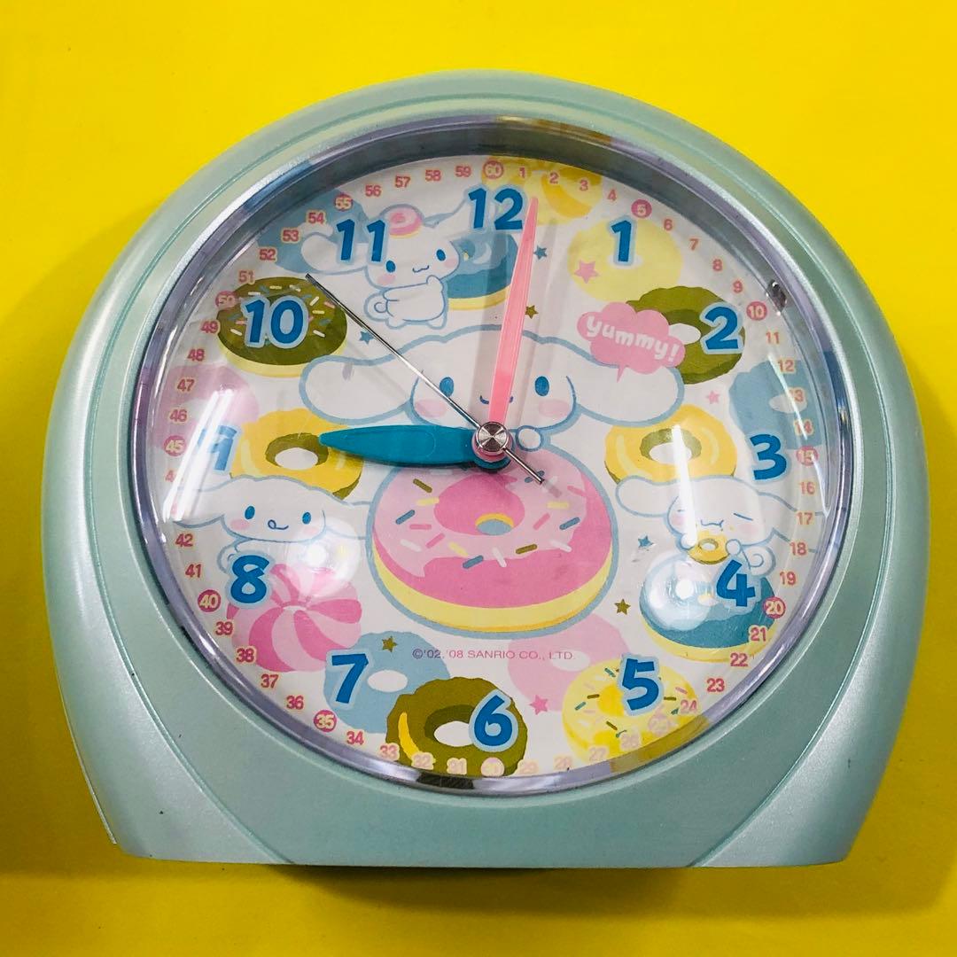 2007年製 サンリオ シナモロール 目覚まし時計 - メルカリ