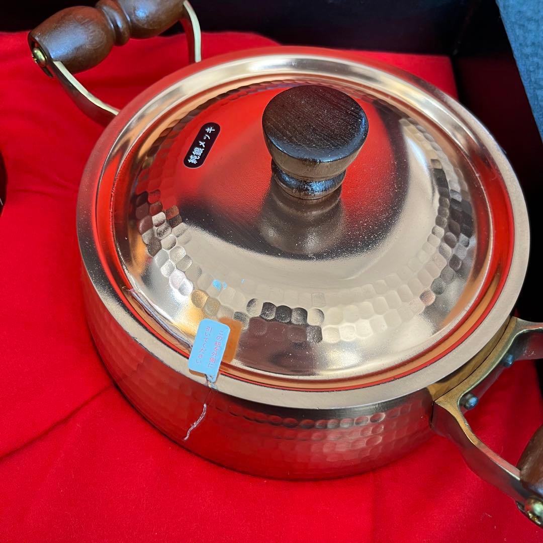 shimamoto やかん　銅ケトル　銅鍋　セット　未使用品