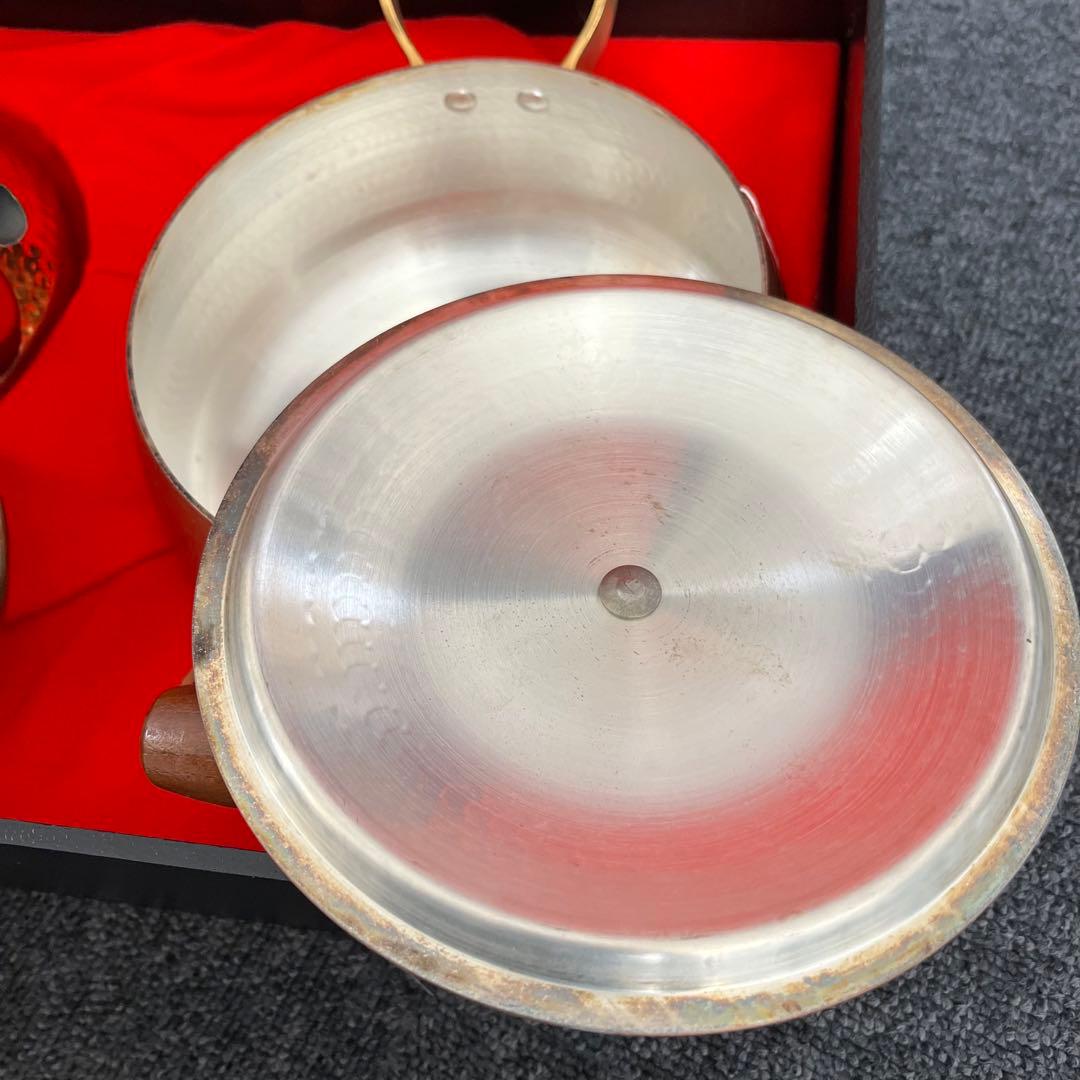 shimamoto やかん　銅ケトル　銅鍋　セット　未使用品