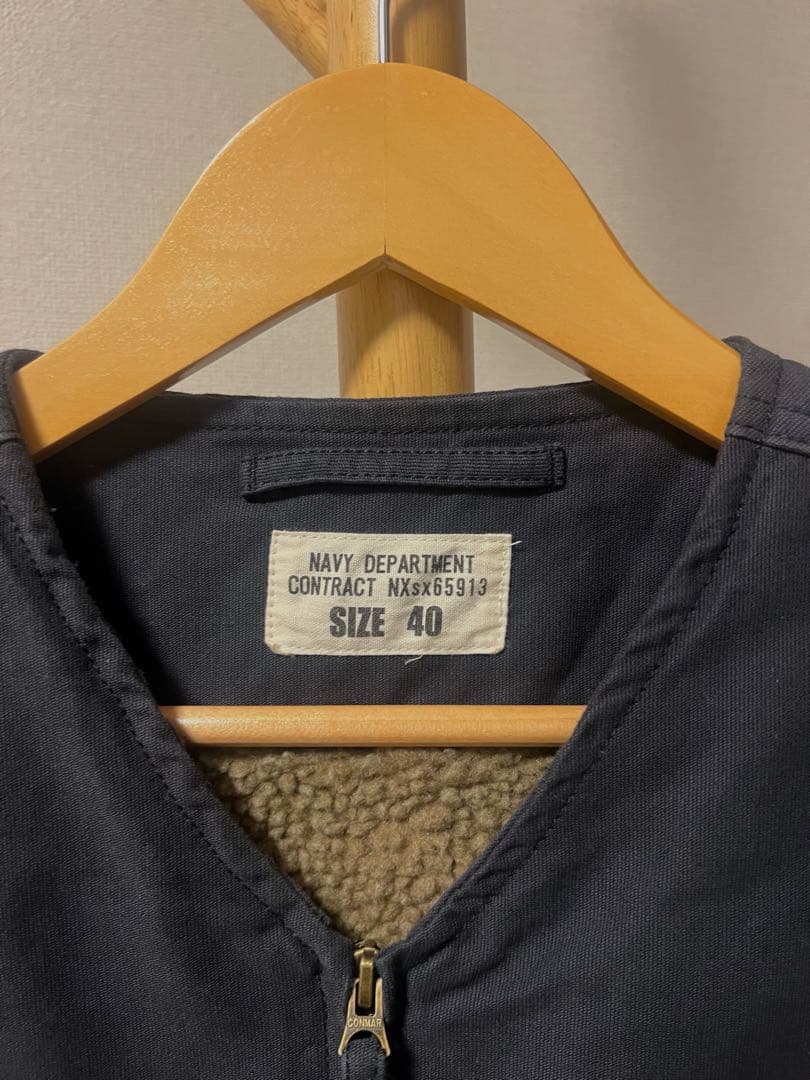 WAIPER.inc 米海軍 U.S.NAVY N-1 デッキベストWP29