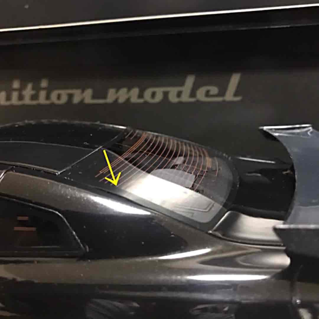 イグニッションモデル 1/18 ミニカー GTR R35 ブラックパール