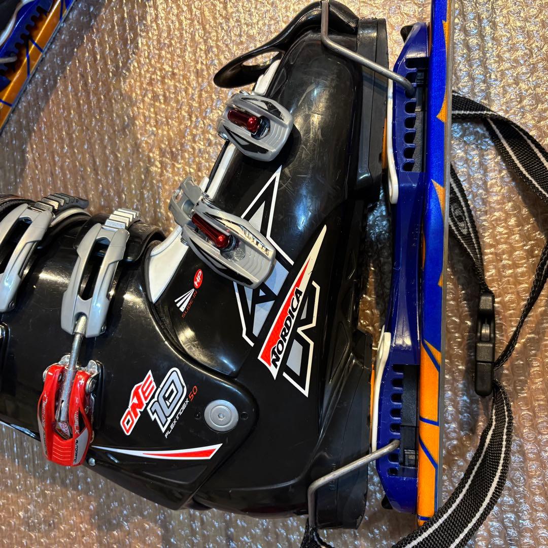 メンズ　ショートスキー　ファンスキーセット　27〜27.5cm Salomon