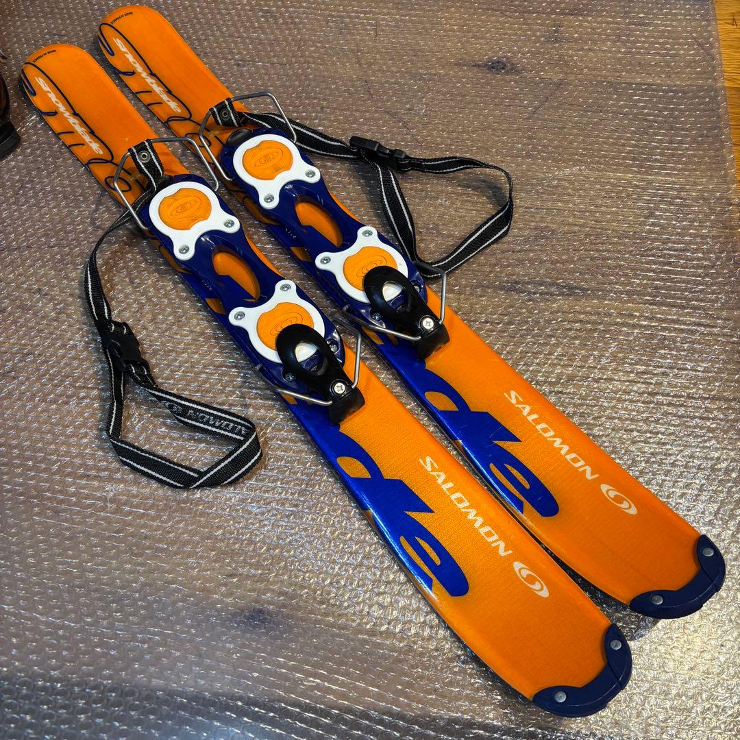 メンズ　ショートスキー　ファンスキーセット　27〜27.5cm Salomon
