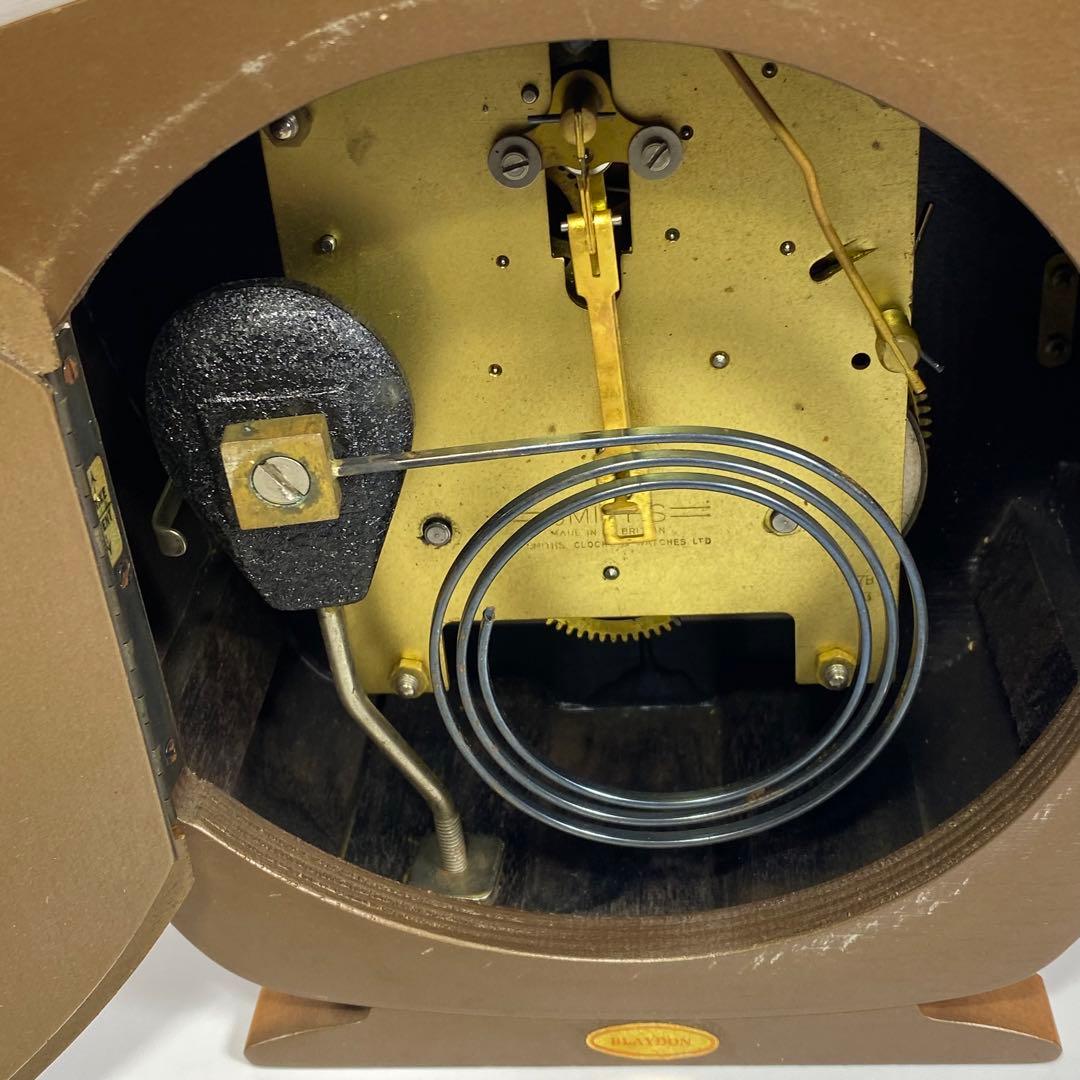 Smith アンティーク　ゼンマイ式置時計