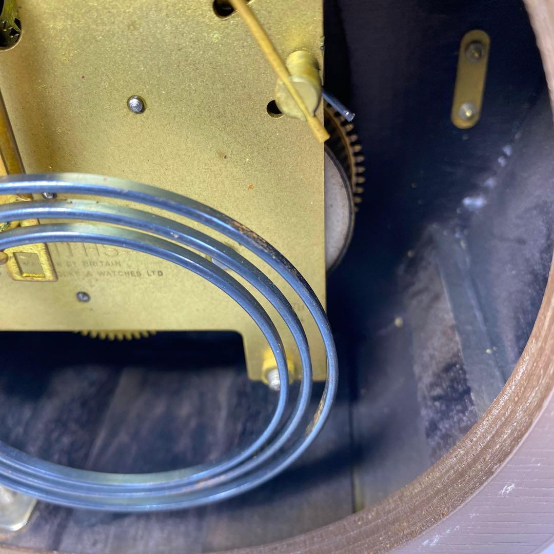 Smith アンティーク　ゼンマイ式置時計