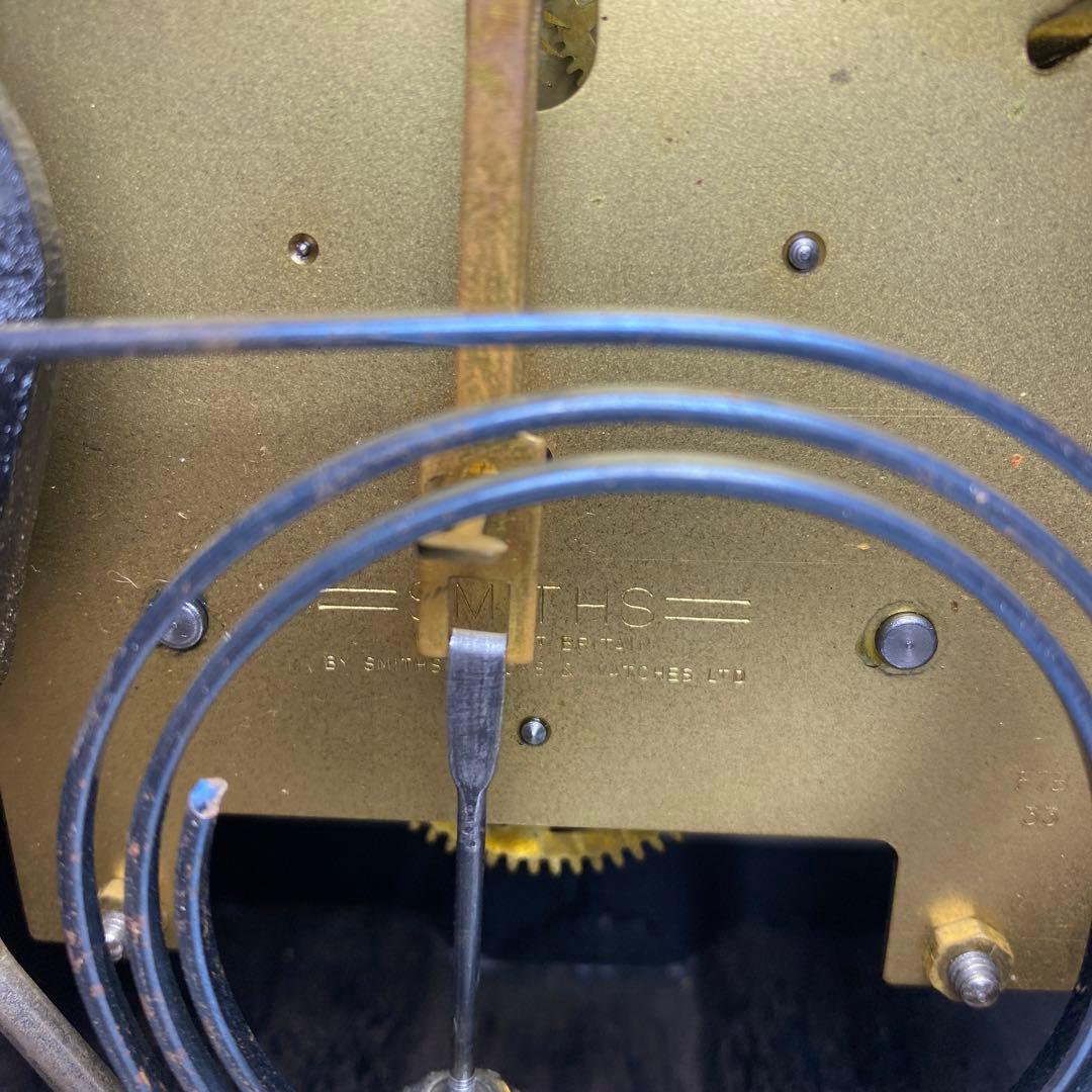 Smith アンティーク　ゼンマイ式置時計