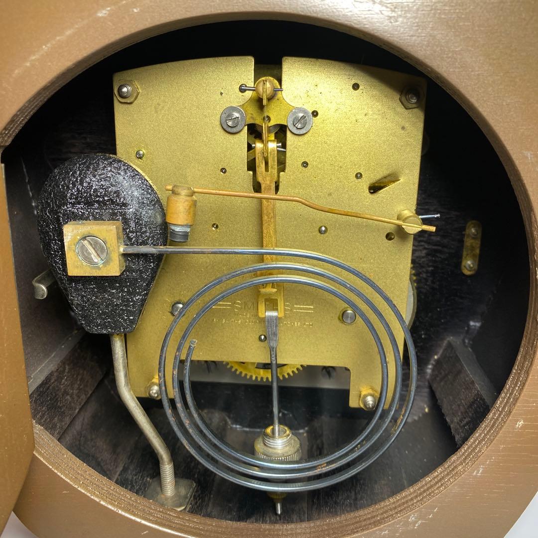 Smith アンティーク　ゼンマイ式置時計