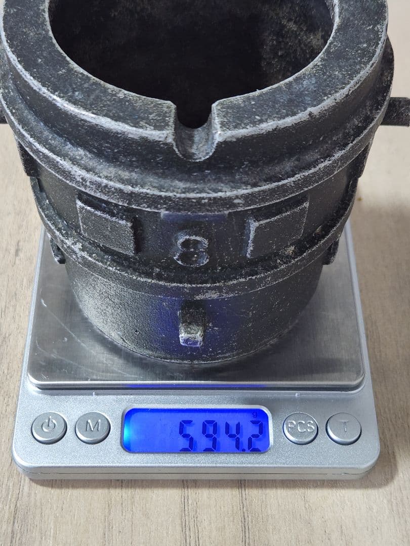 貴重　年代物　ヴィンテージ　八幡製鉄所　第一製鋼工場　記念品　鉄製　転炉型　灰皿