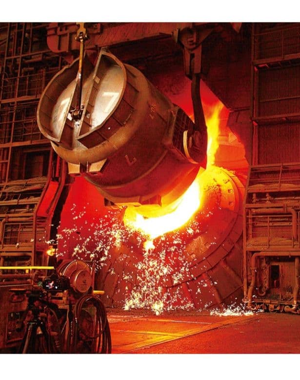 貴重　年代物　ヴィンテージ　八幡製鉄所　第一製鋼工場　記念品　鉄製　転炉型　灰皿