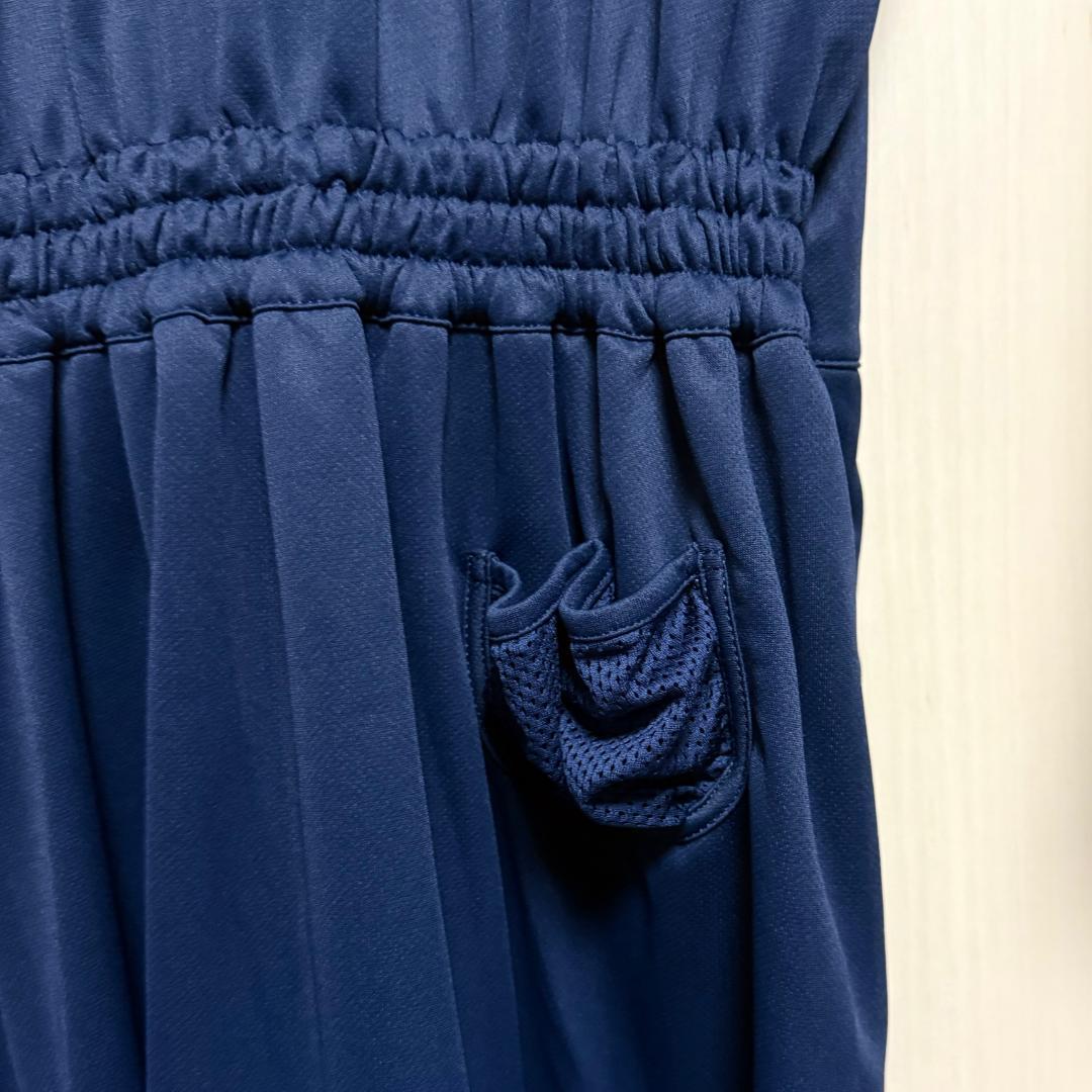 新品 TMG ティー エム ジー Iラインシャツワンピース ネイビー 長谷川京子