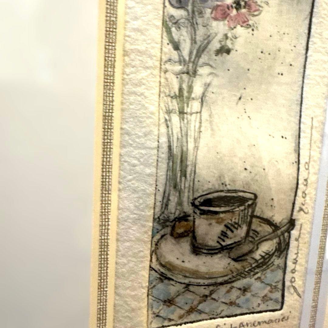 ジョアン・アイザック】France, Café &、フランス☆カフェとアネモネ