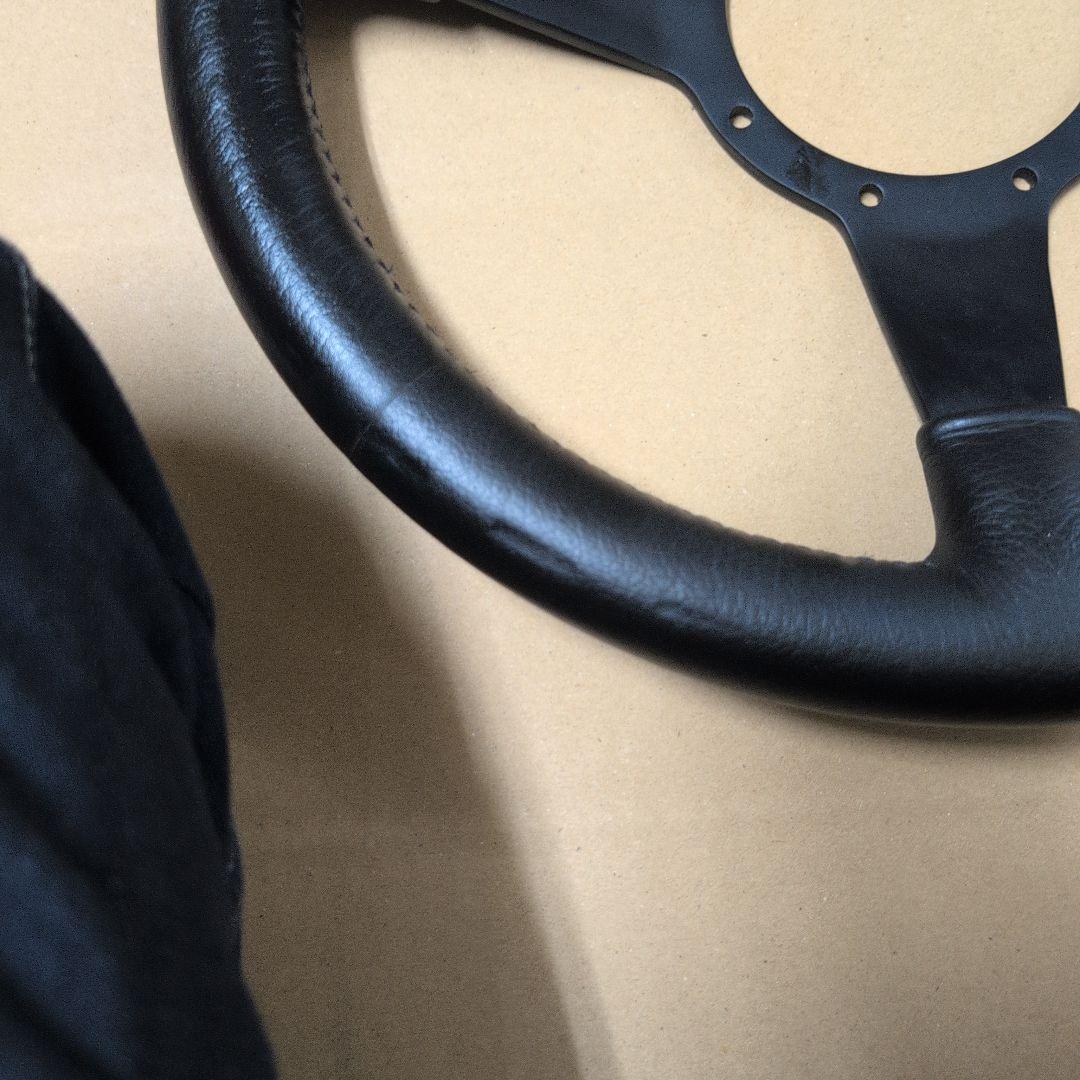 モトリタ　１３インチ　ブラック ステアリングホイール