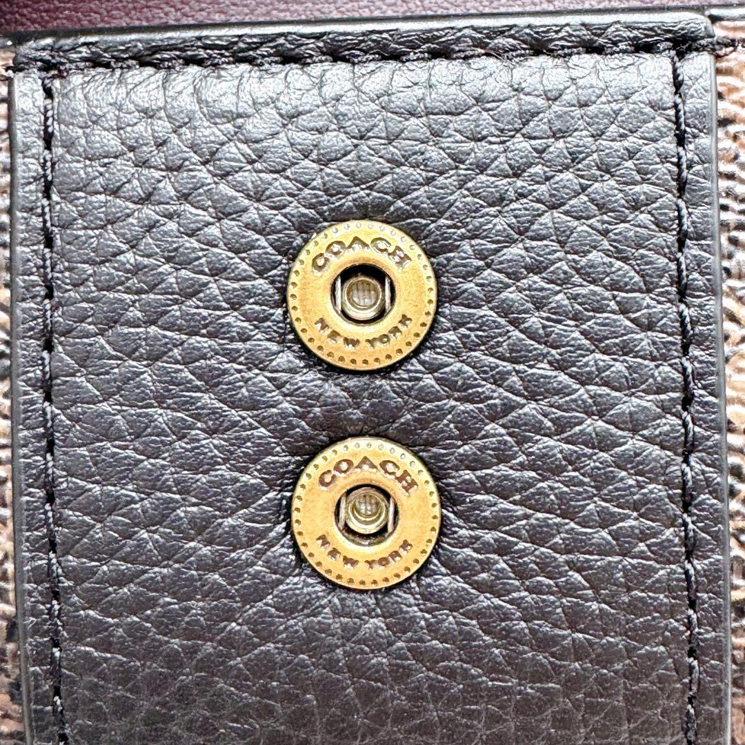 新品級✨ COACH　6連　キーリング　ホースアンドキャリッジ　キーケース