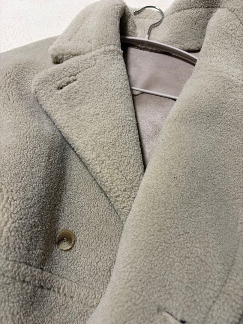 [お値下げ] AMERI アメリ リバーシブル ボア ポンチョ ケープコート