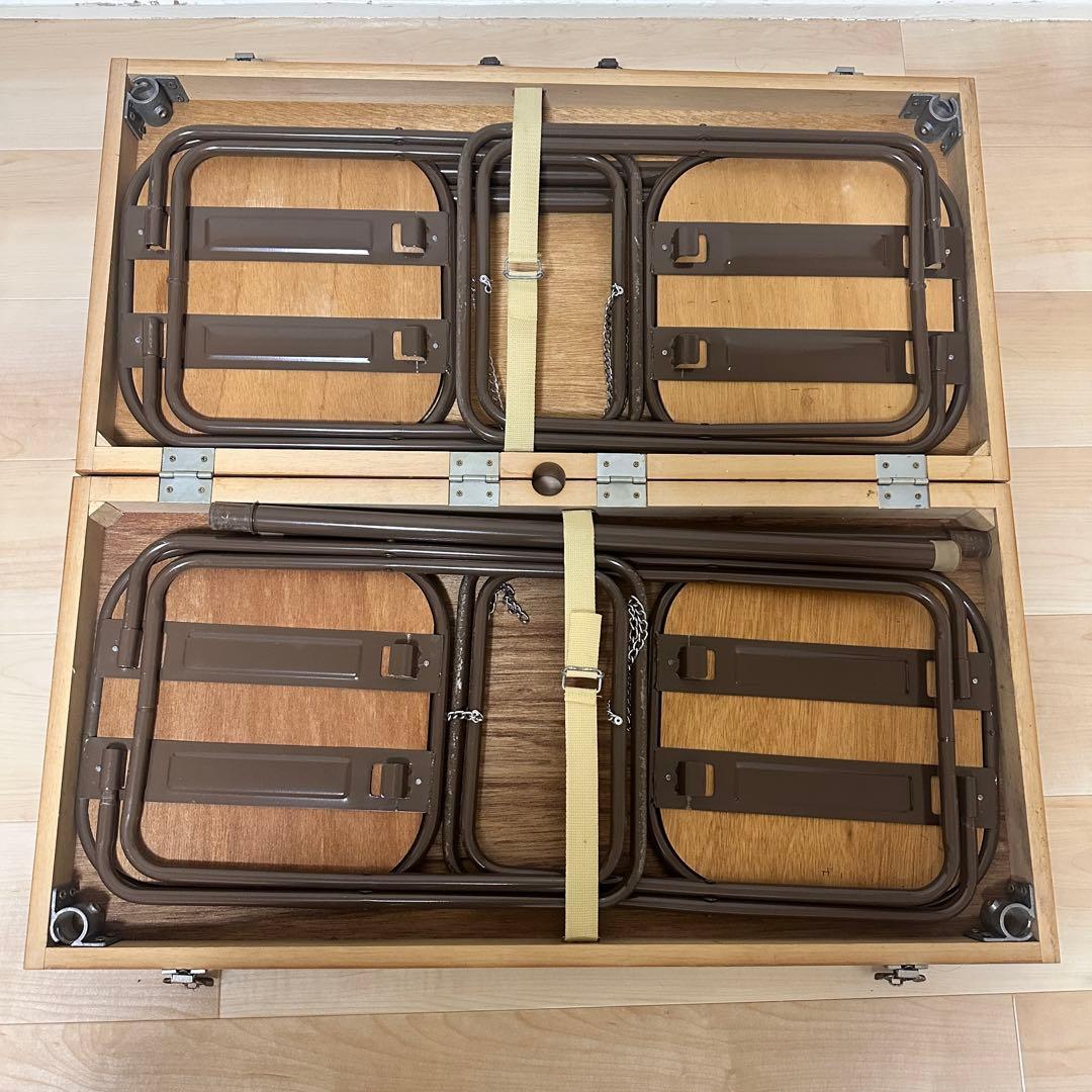 ウッドピクニックテーブル キャンプ キャンプテーブル ビンテージ テーブルセット