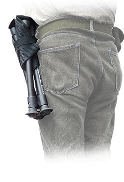 万博待機列にウォークスツール コンフォート XL 55cm