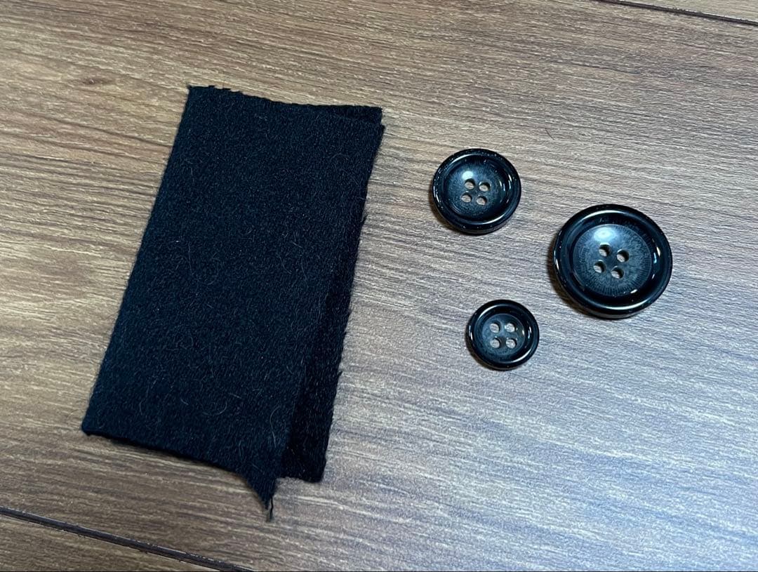 メンズ ウール イタリア生地 ロングコート ブラック