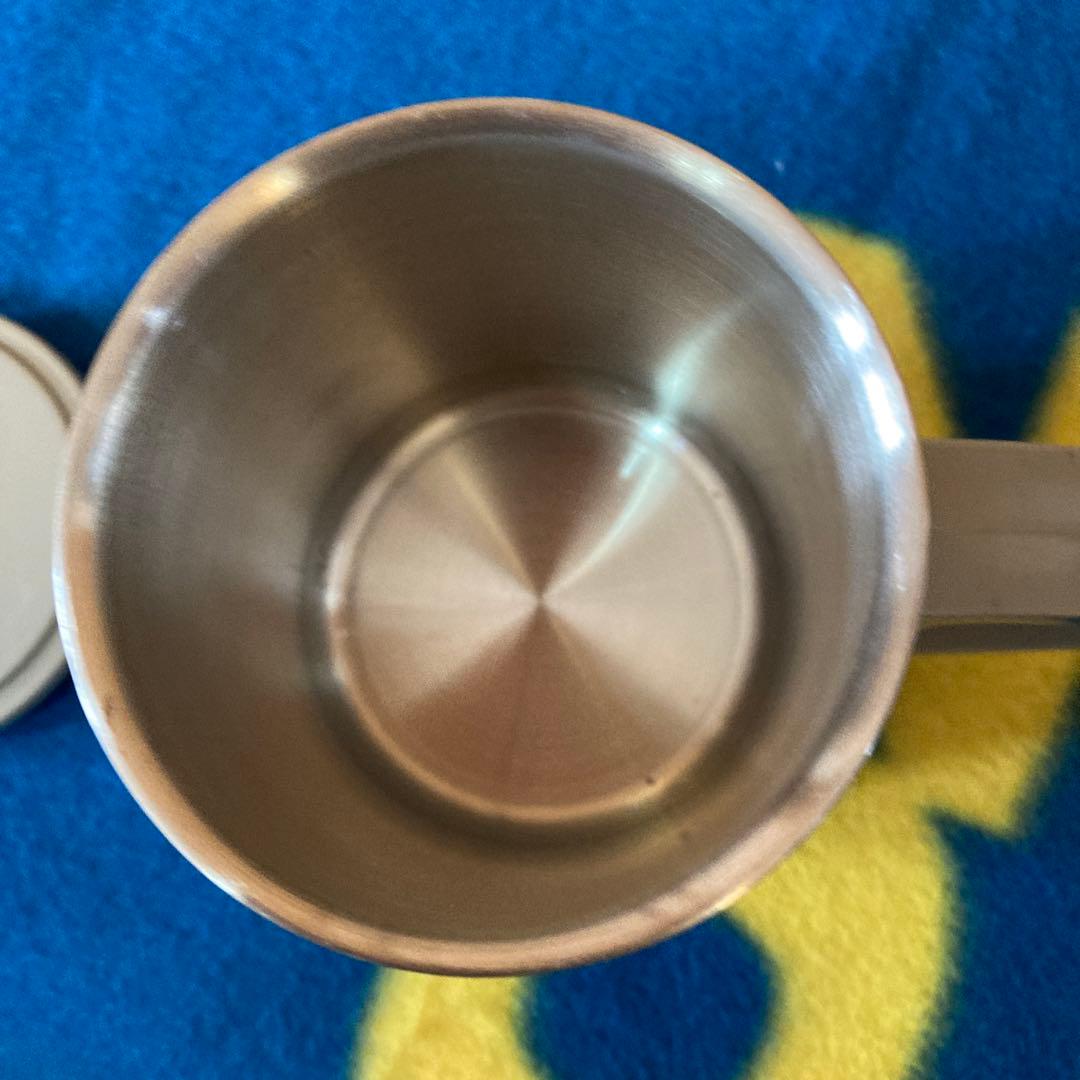 ステンレス マグ 3点セット 新品未使用 LEBEN SERVIR フタ付き