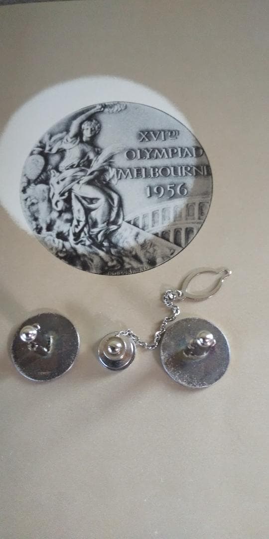 1956年メルボルンオリンピック 大会記念カフス