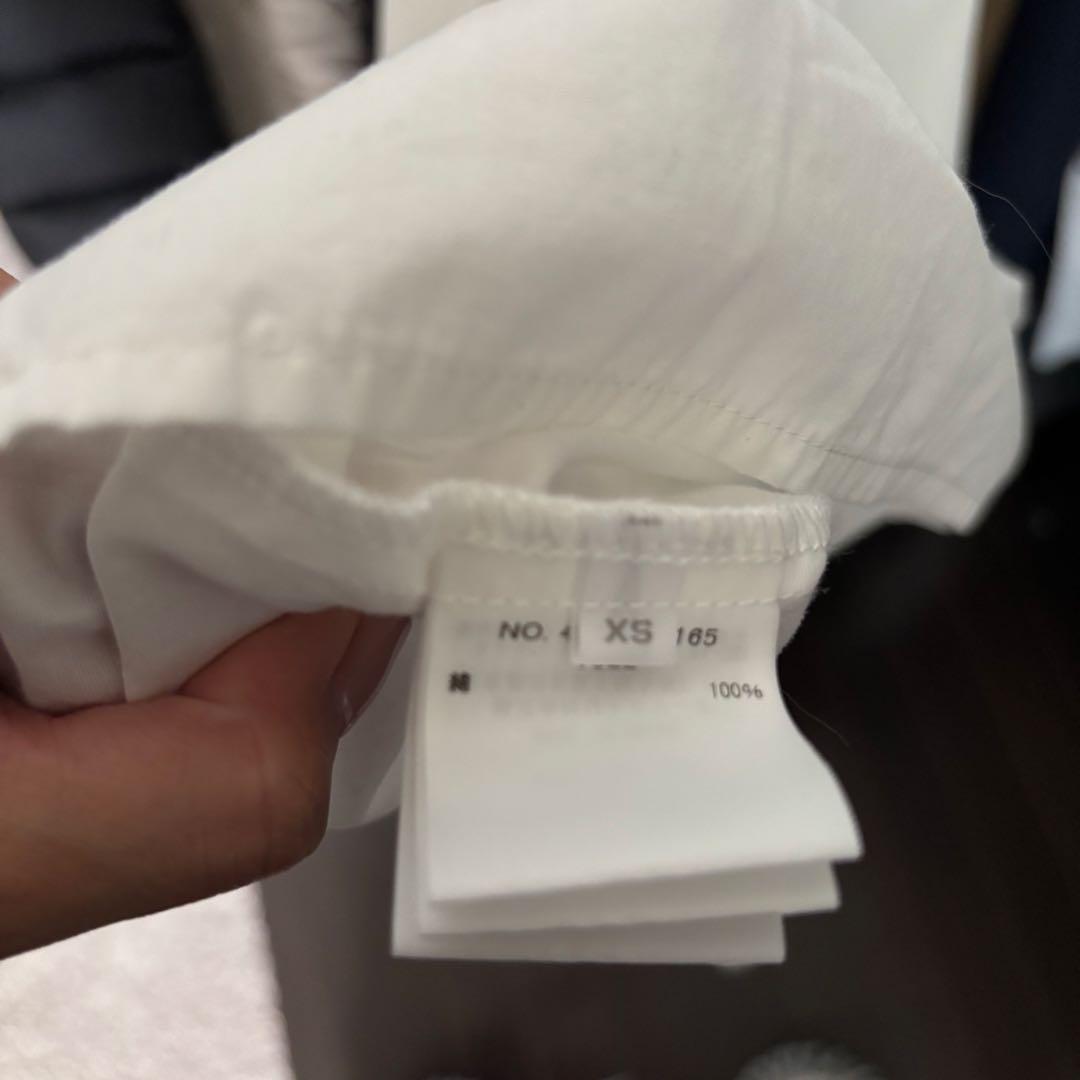 【新品】ロンハーマン　ワンピース　シャツワンピース　ホワイト　白