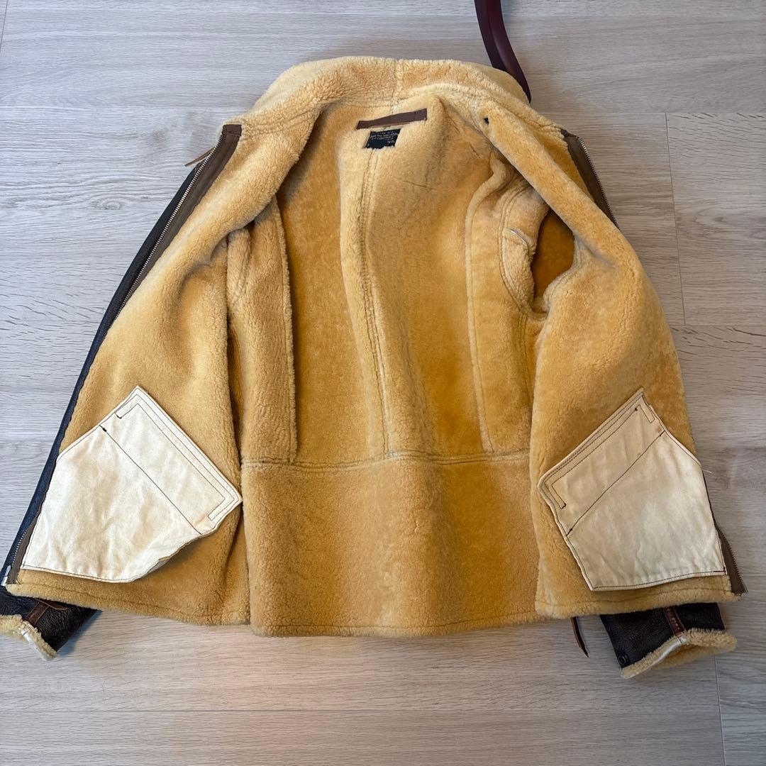 リアルマッコイズ B-6 ムートンジャケット TYPE B-6 40R