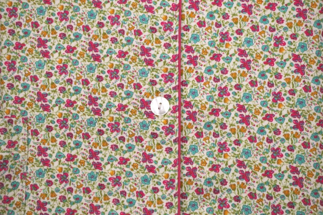 【新品】リバティ LIBERTY fabric　秋冬物総柄パジャマ（L)　日本製