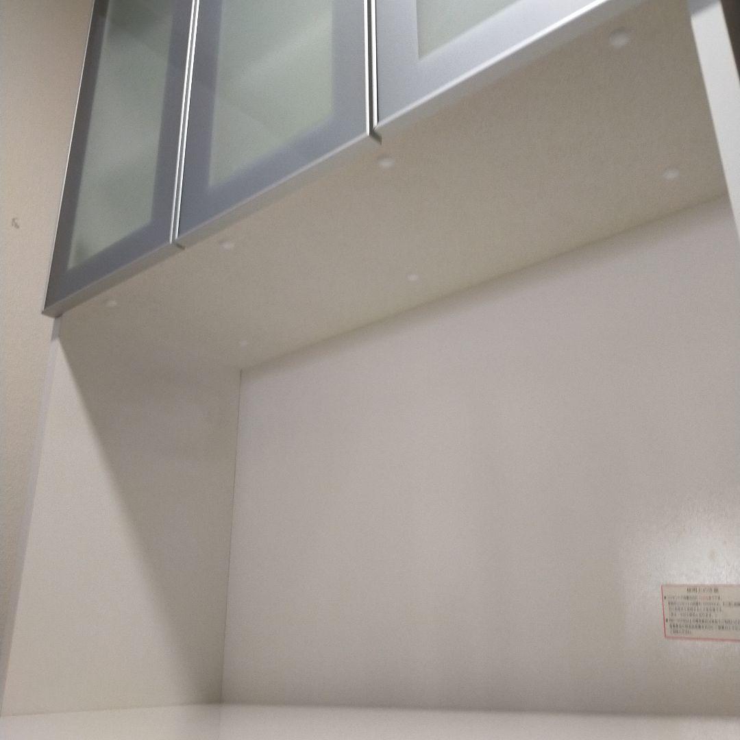 【4/8までの出品！】美品送料込み　ニトリ　キッチンボード　幅90cm　ホワイト