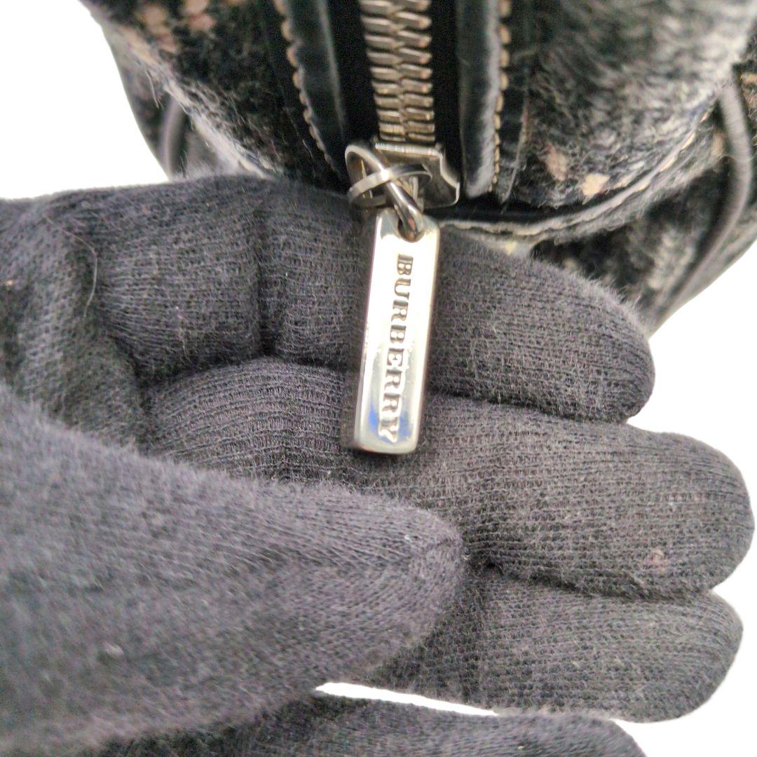 BURBERRY ミニボストンバッグ トートバッグ チェック 1177の通販