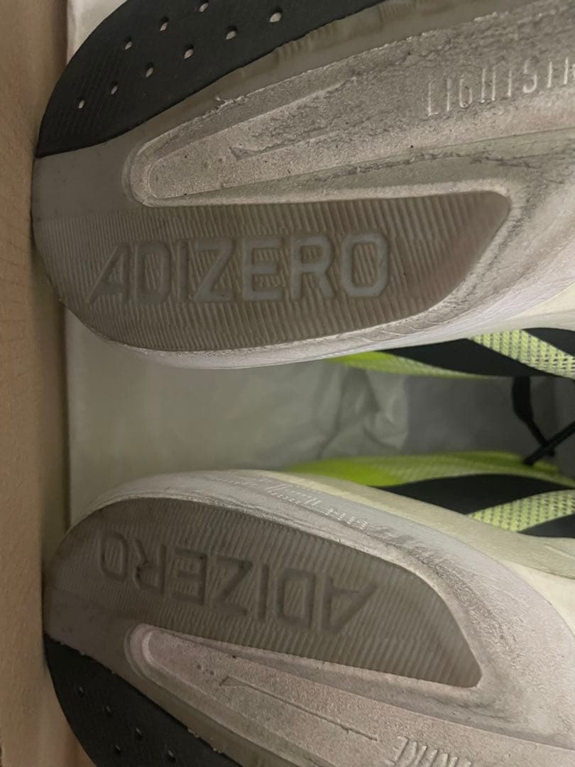 【美品】adidas アディゼロ Boston13 ボストン13 26.5cm