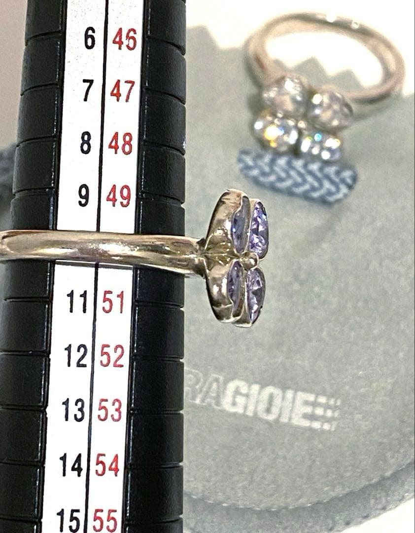 ナラジョイエ メッサジオ リング クローバー 限定 シルバー - メルカリ