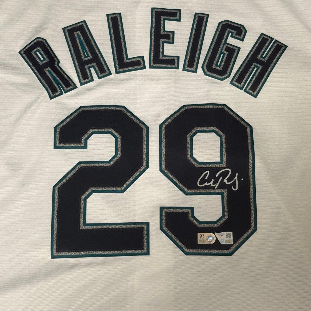 カル・ローリー直筆サイン レプリカ 白 ユニフォーム MLB Fanatics