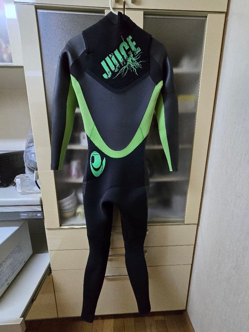 JUICE フルスーツ ブラック/グリーン セミオーダー 5mm