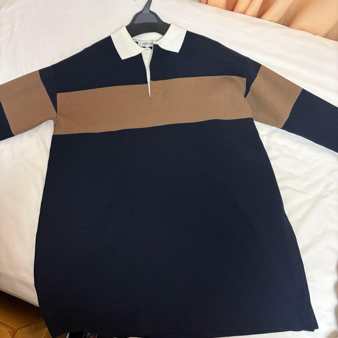 『Arpege story』アルページュストーリー　ラガーニットワンピース