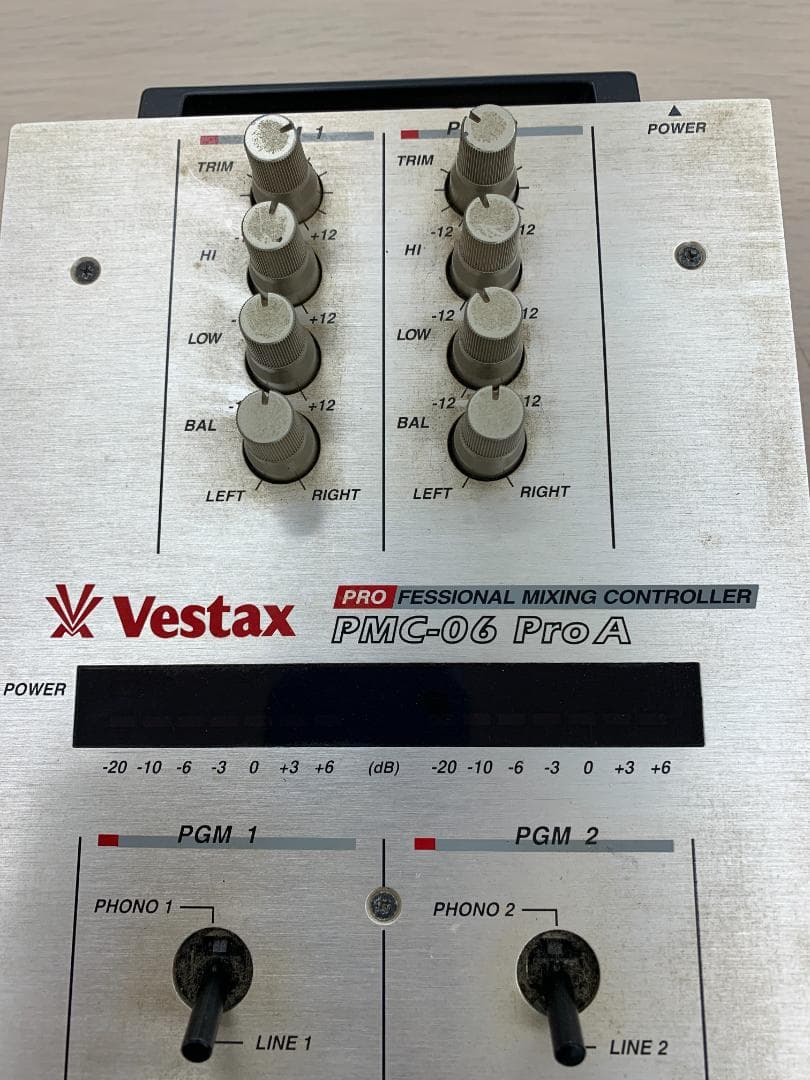 【通電確認済み】ミキシングコントローラー　Vestax PMC-06ProA