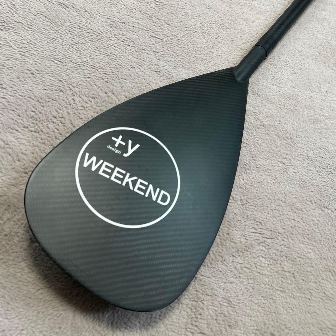 美品　+y WEEKEND スタンドアップパドル カーボンファイバー